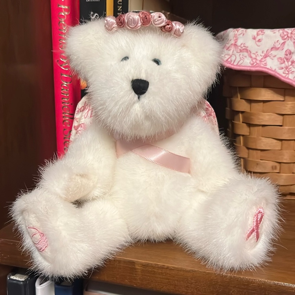 Boyds Bears Limited Edition “Faith L. Bearywell” Cancer Hope Bear